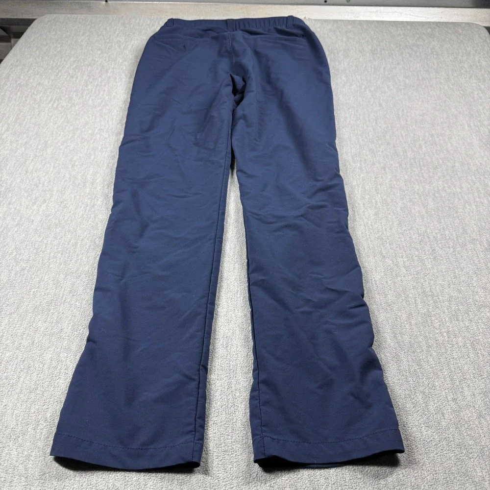 Under Armour Golf Pants Men 32x32 Navy Blue Straight Chino Performance Activewea
